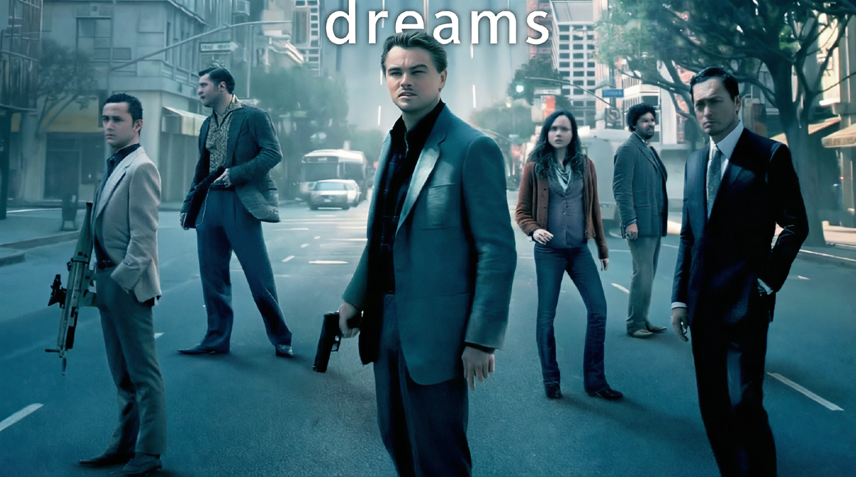 Иллюстрация к фильму "Начало" (2010)