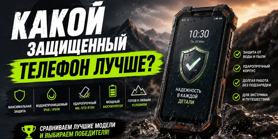Какой защищенный смартфон лучше? Выбираем идеального «неубиваемого» помощника