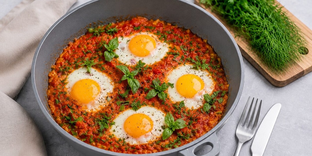 Готовим вкусно со Светланой. Шакшука: ароматное блюдо из яиц в томатном соусе