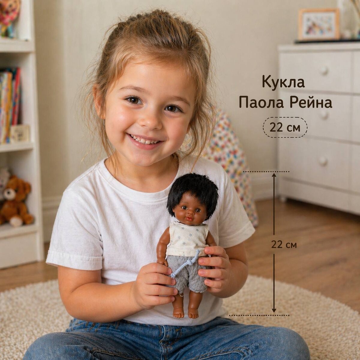 кукла Паола Рейна купили что-то около 3500 рублей
