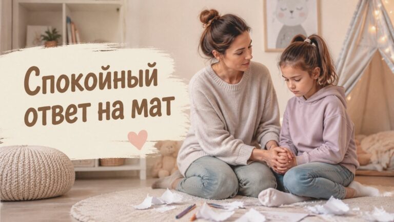    Иллюстрация к материалу: Почему дети матерятся и как на это реагировать: советы психолога