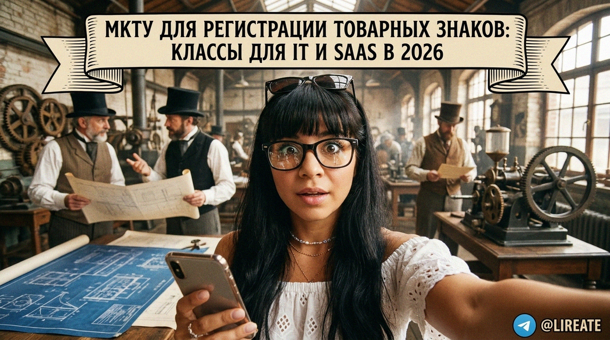    Регистрация товарных знаков в IT и SaaS: классы МКТУ на 2026 год Лирейт