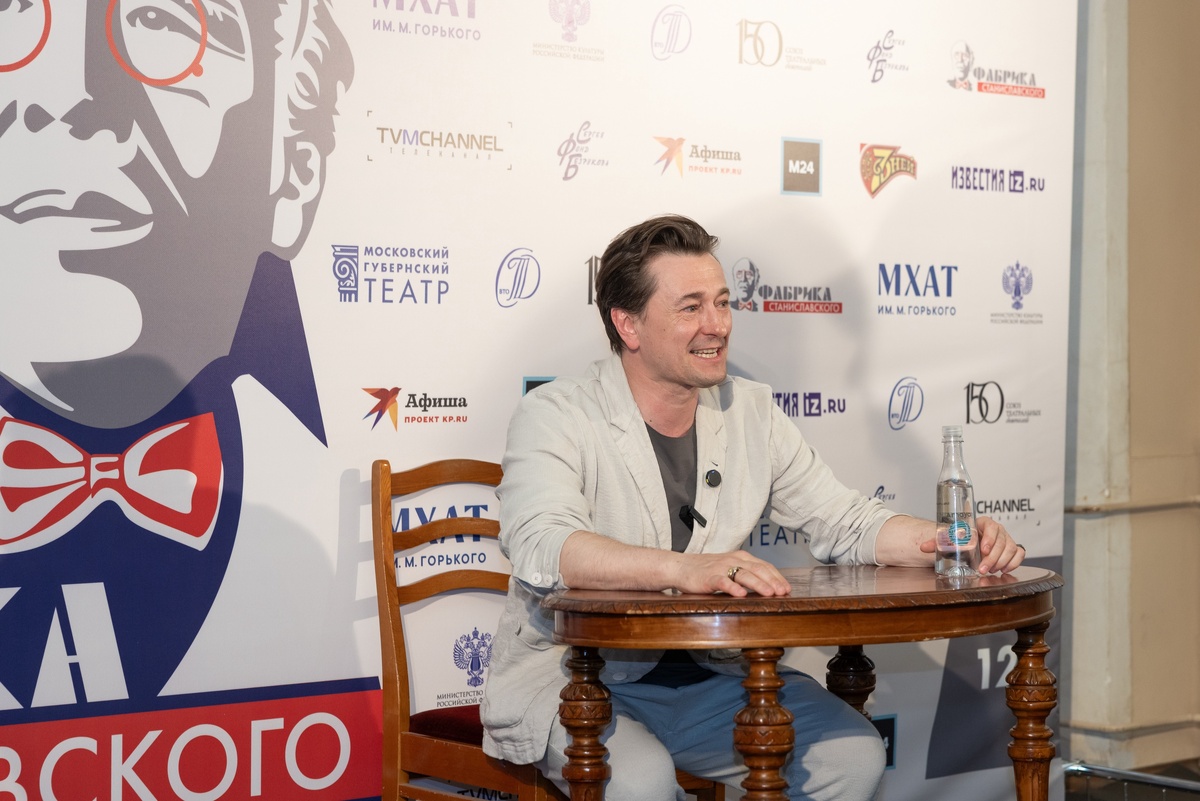    Сергей Безруков: "Лучший роман - это тот, который случился на сцене". / Пресс-служба фестиваля "Фабрика Станиславского"