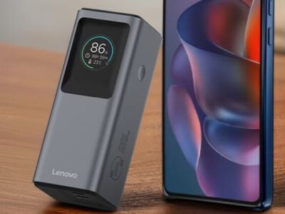    Lenovo выпустила портативный аккумулятор Hybrid 2-in-1 Power Bank 140W
