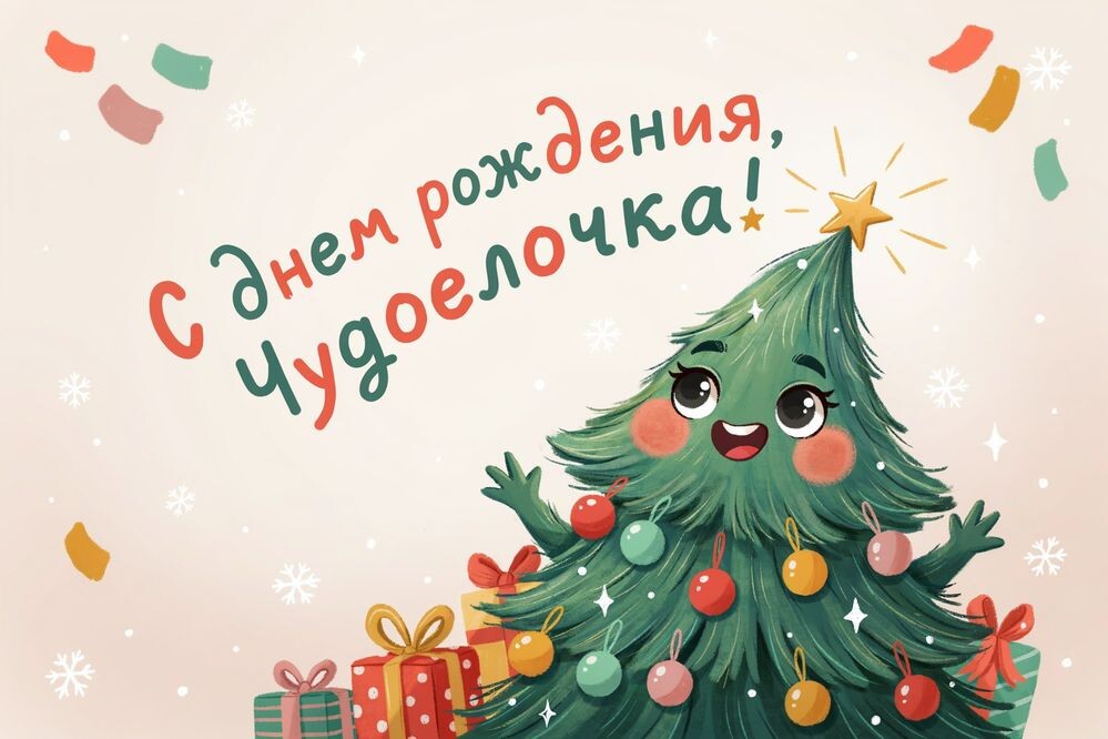С днем рождения, Чудоелочка! УРА!!!