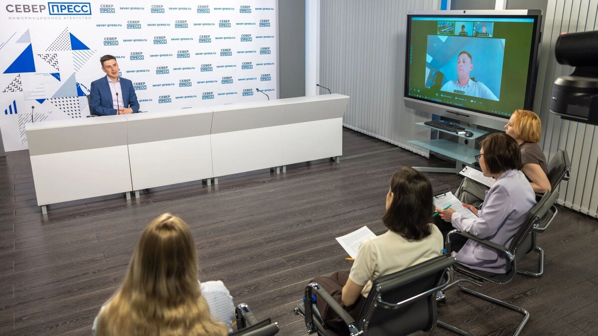    Итоги форума подвели в пресс-центре «Север-Пресса». Фото: Федор Воронов / «Ямал-Медиа»