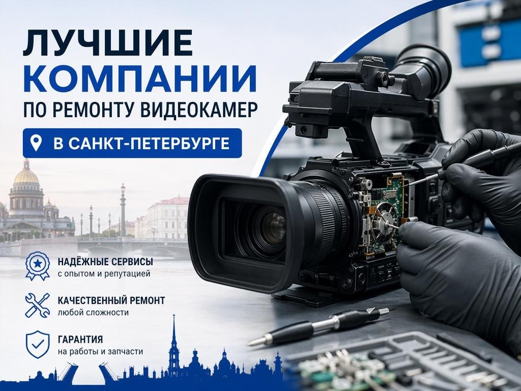 Лучшие компании по ремонту видеокамер 2026