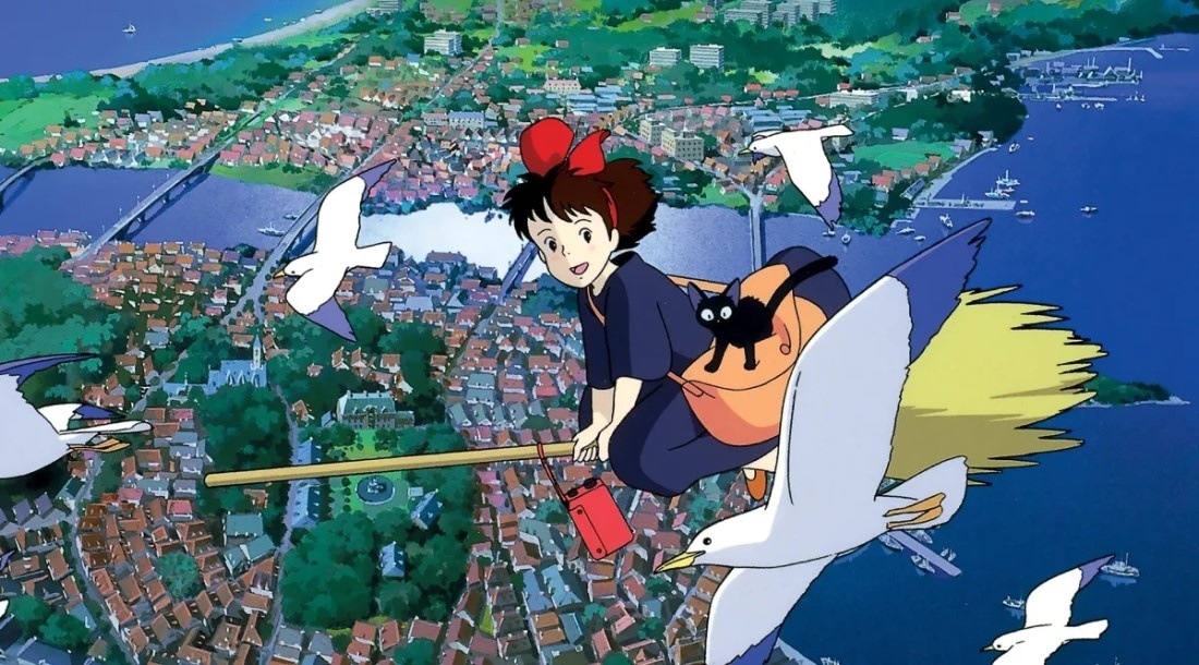     Кадр из аниме-фильма «Ведьмина служба доставки» (1989)/ Ghibli