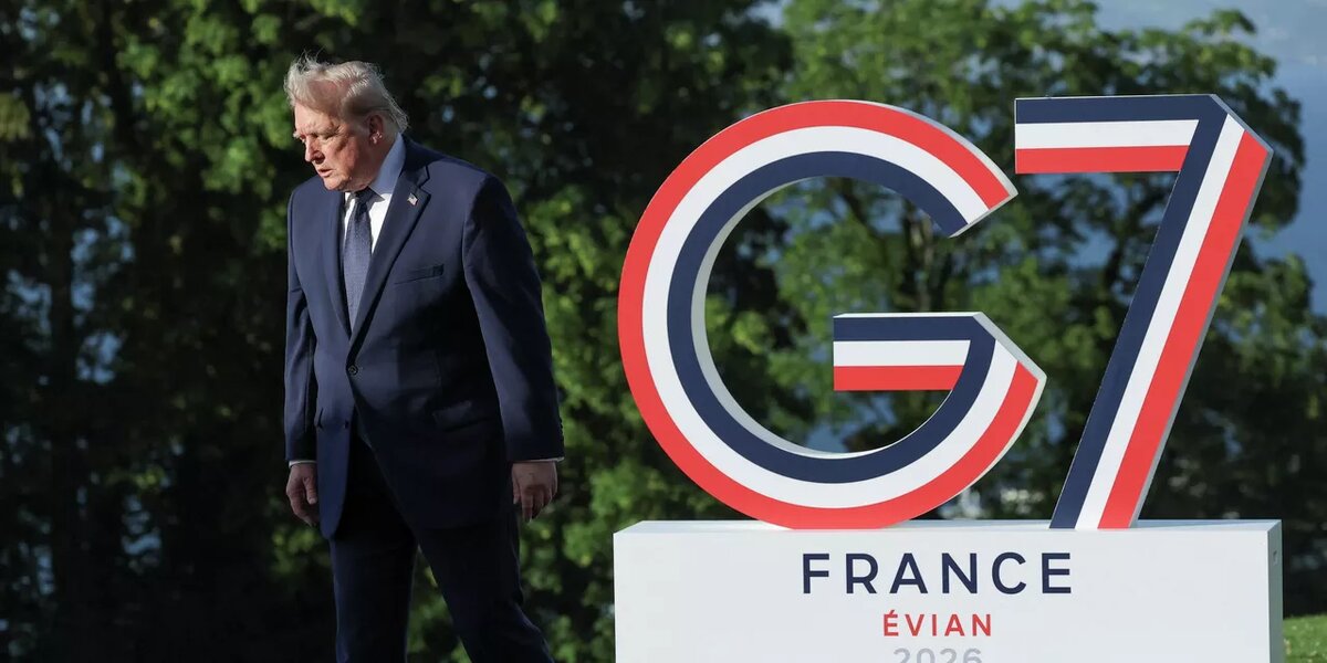 Трамп на G7. Фото: REUTERS.
