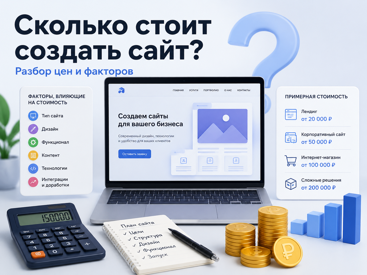 Сколько стоит сайт?