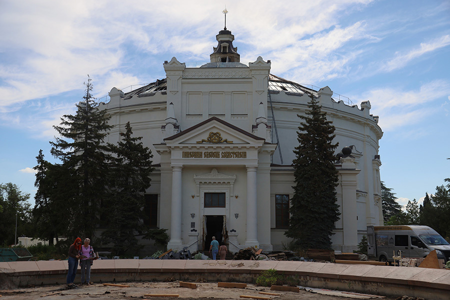 Музей обороны Севастополя📷Фасад здания Панорамы