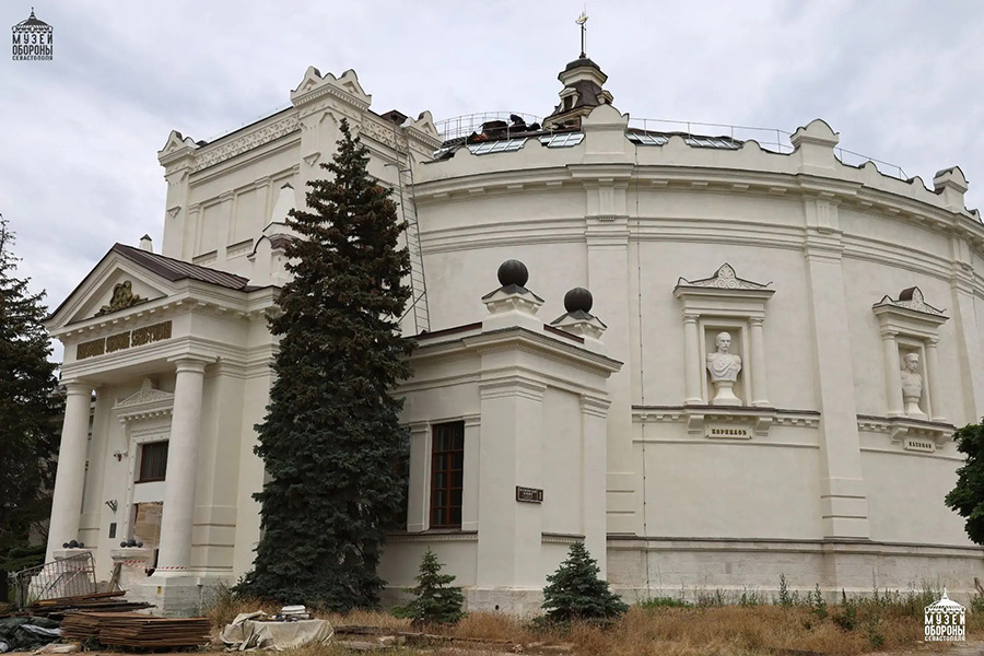 Музей обороны Севастополя📷Фасад здания Панорамы