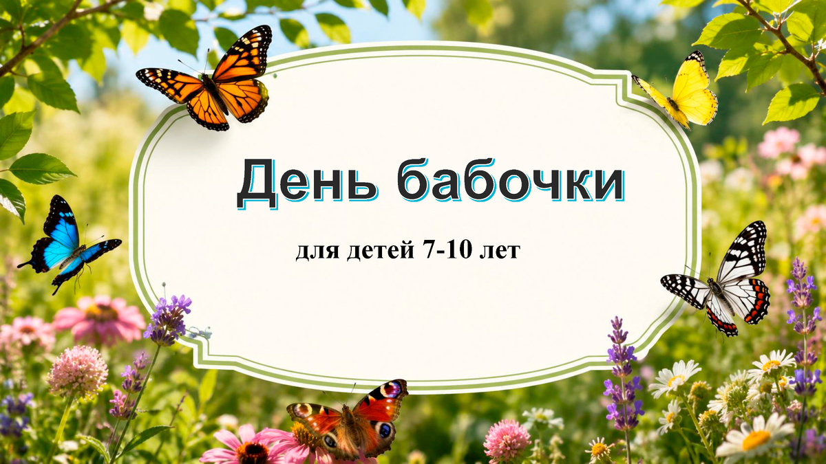 День бабочки