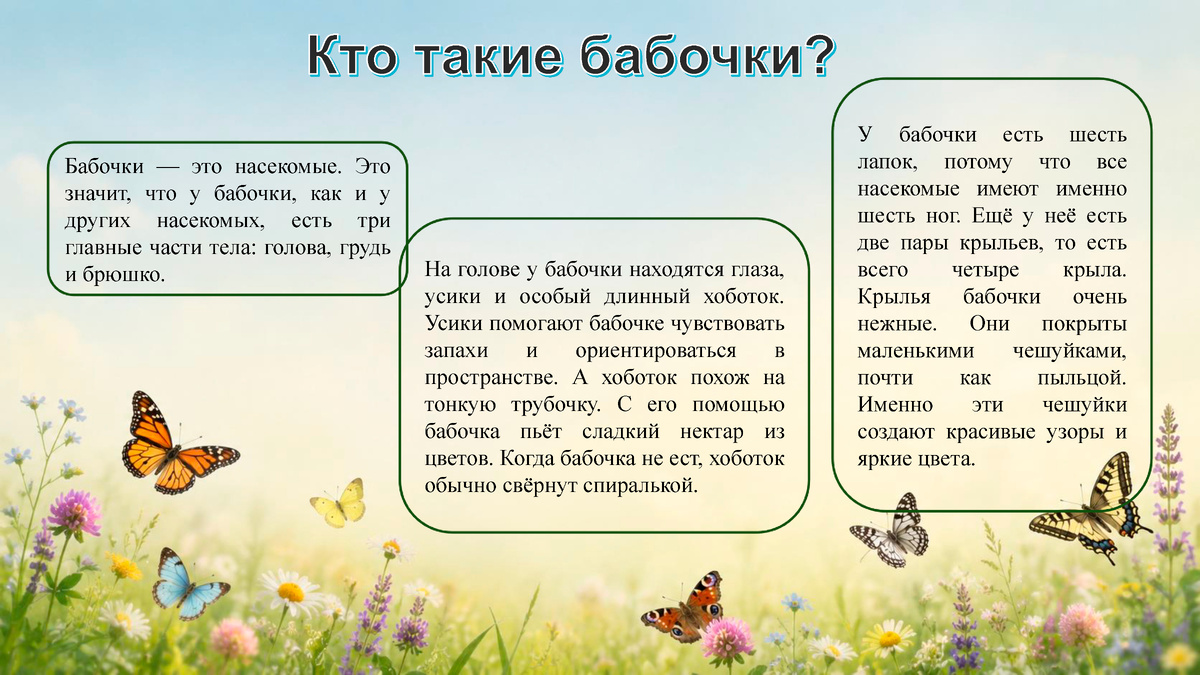 Кто такие бабочки