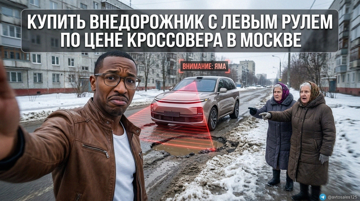    Выгодная покупка леворульного внедорожника в Москве Авто Сейлс