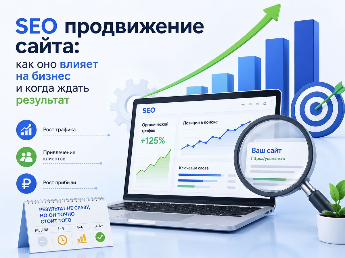SEO продвижение: как оно работает и когда ждать результата?
