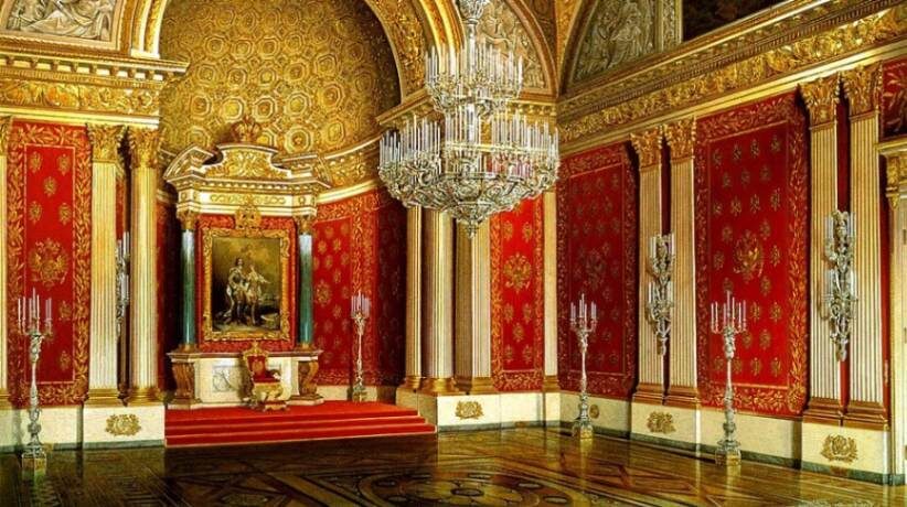 Петровский зал в Эрмитаже.