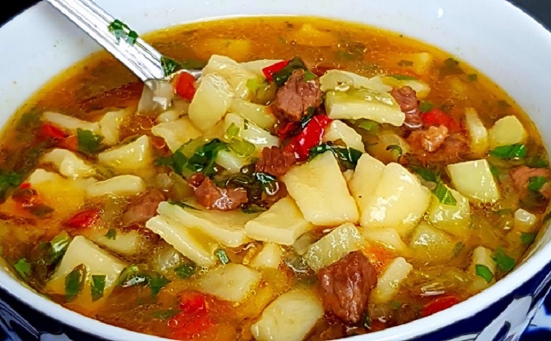 Суп манпар из говядины: насыщенный вкус Средней Азии на домашней кухне 