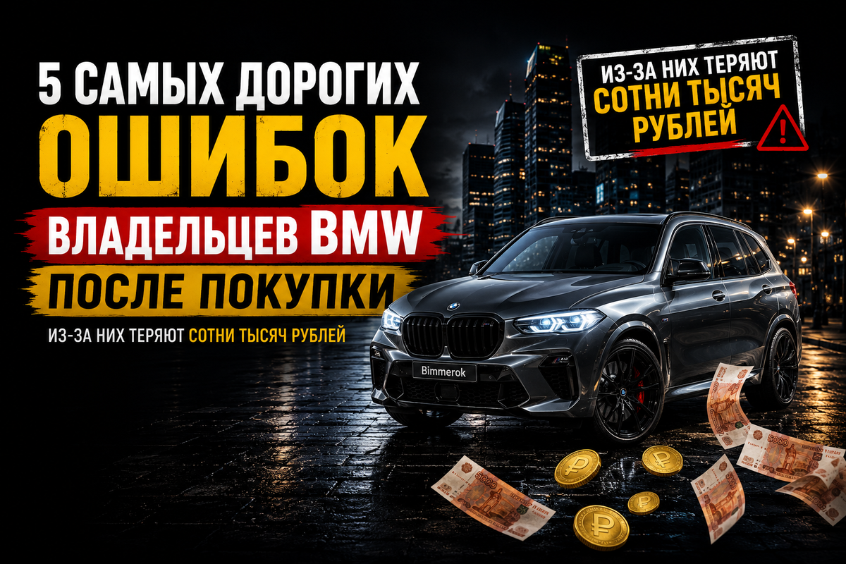 Дорогие оишибки владения BMW