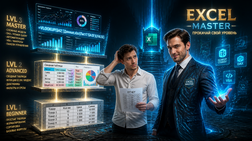 Виды курсов Excel