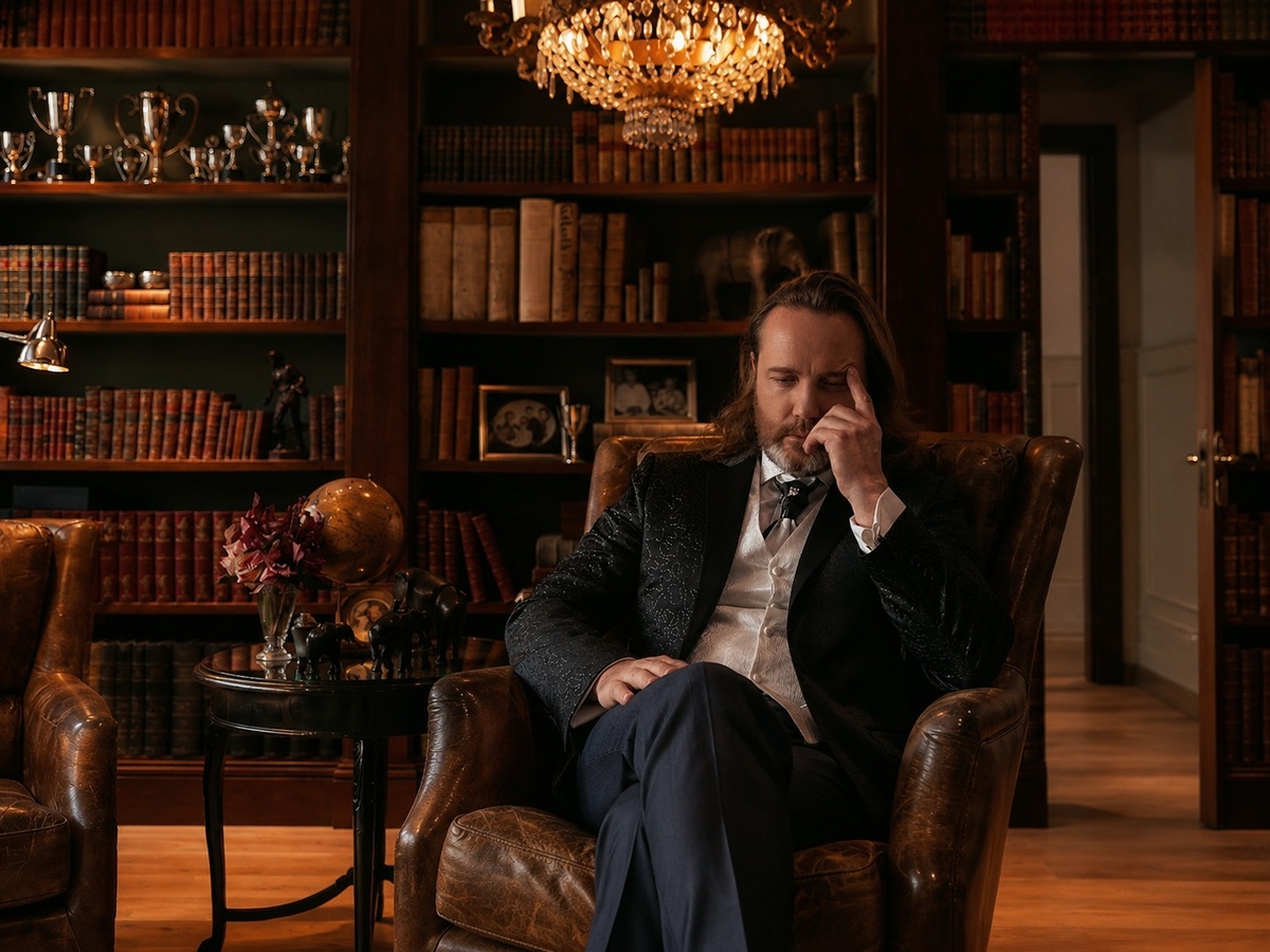 Лео Лев в библиотеке