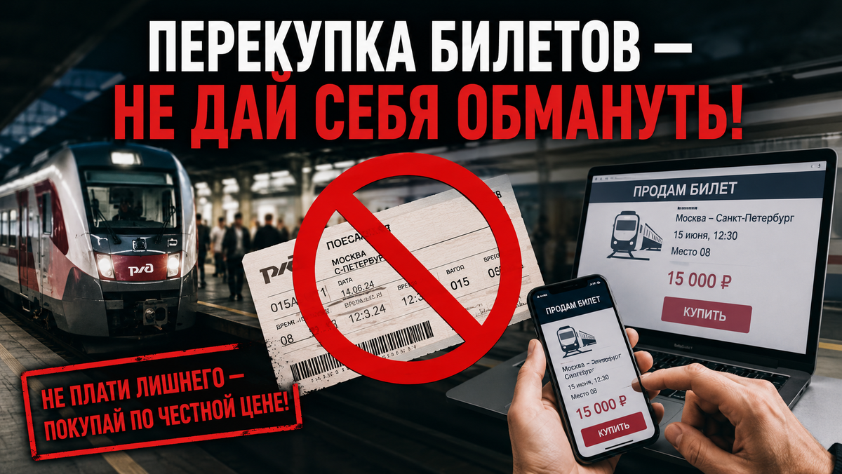 Билеты на поезд как товар для спекуляций: кому выгоден искусственный дефицит?