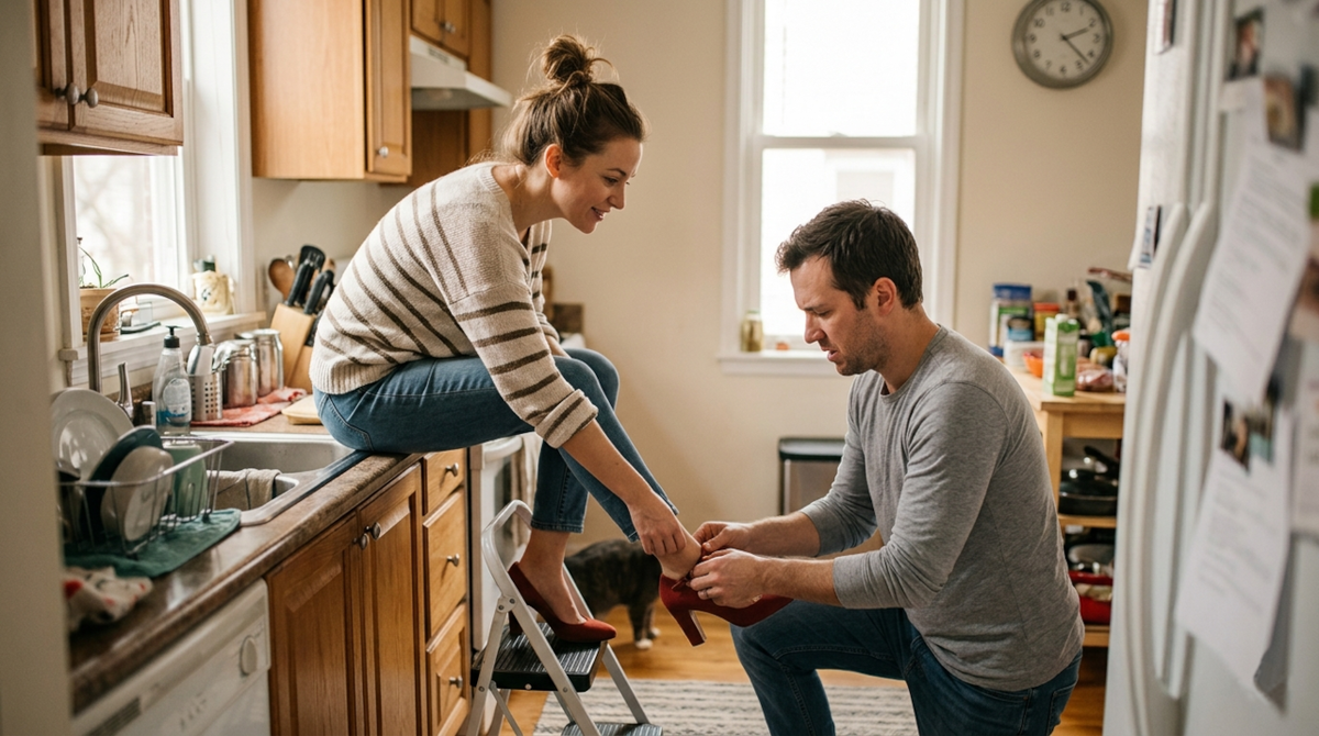 Так при чём же здесь каблук? (Source: ShutterStock)
