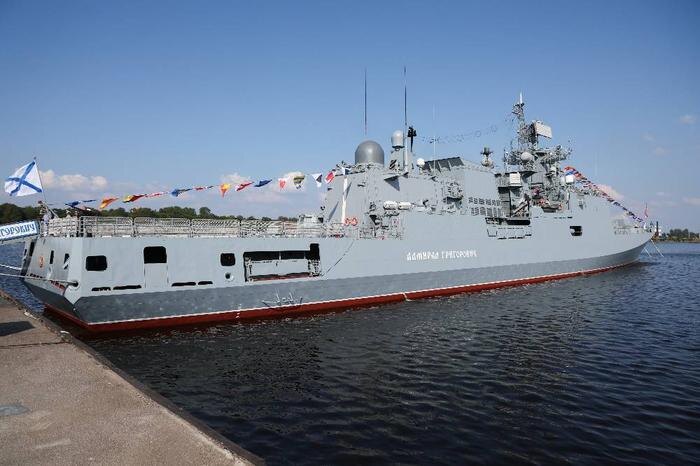 Фрегата «Адмирал Григорович». Обложка © ТАСС / Александр Казаков