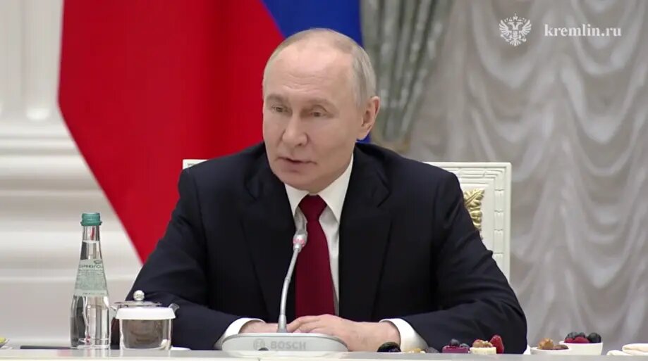    Владимир Путин. Фото: скриншот видео Кремля
