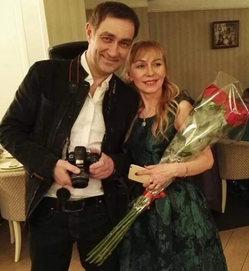 Константин Юшкевич и его жена Ольга Юшкевич