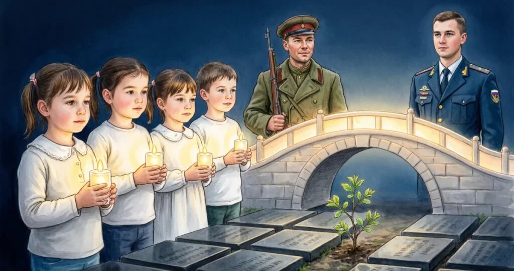 Свеча и камень: как говорить с детьми о войне без страха и фальши (сценарий ко дню памяти и скорби для детей)