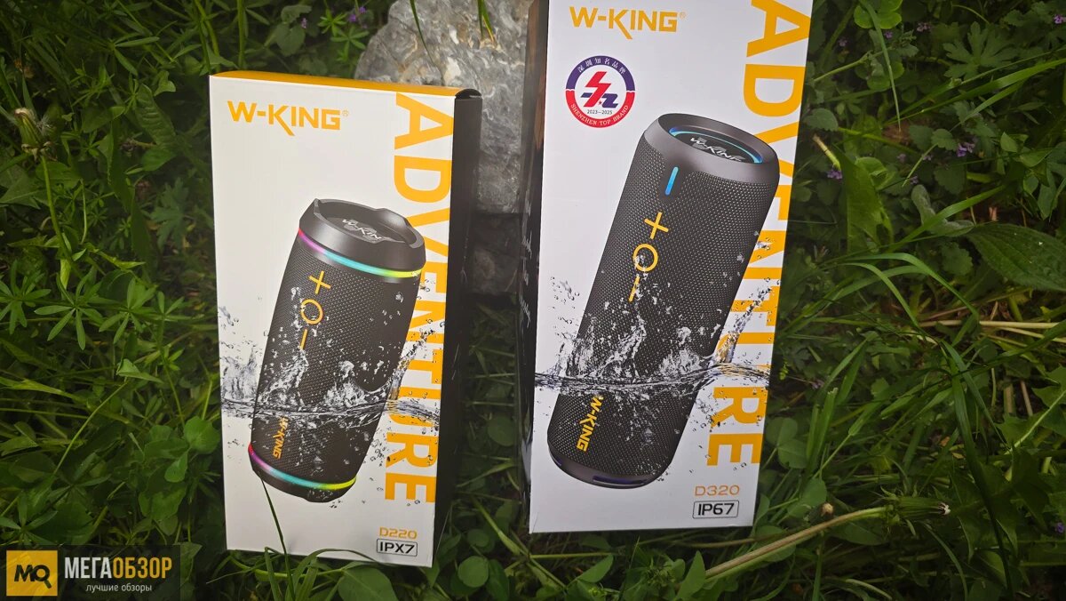    Молодежные портативные колонки. Обзор W-KING D220 и W-KING D320 MegaObzor.com