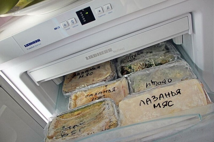Заморозка продуктов экономит время на кухне. / Фото: kotkod.ru