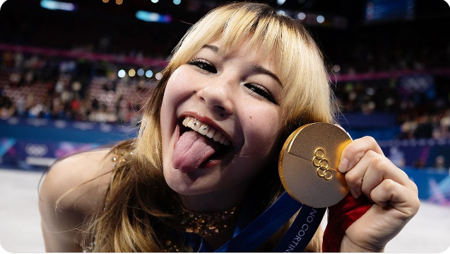 Алиса Лью, двукратная чемпионка ОИ-2026