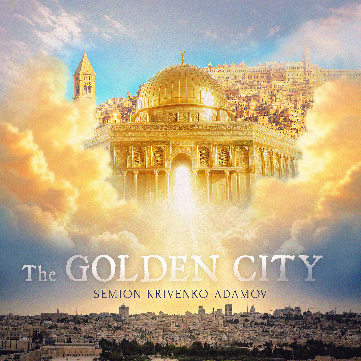 Обложка сингла «The Golden City», 2026 | Дизайнер Ксения Уткина