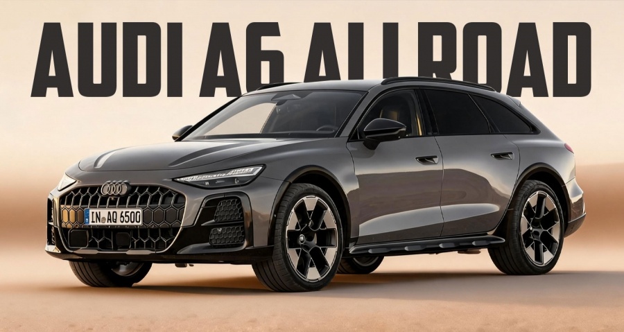 Новый Audi A6 Allroad получил широченные крылья, как у RS6