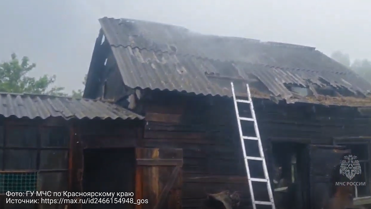     В Красноярском крае за сутки потушили шесть пожаров