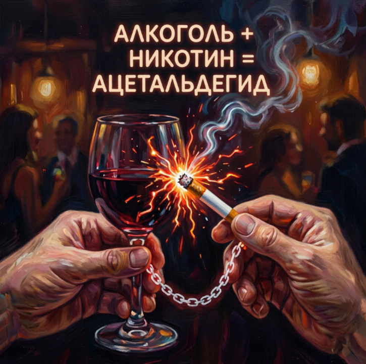 Друзья, вы пытаетесь бросить курить. Держитесь день, два, три. Чувствуете себя почти свободным. Приходит пятница. Вы расслабляетесь, открываете бутылку вина или берёте бокал пива. Через полчаса вы уже курите. И не одну. «Я слабый», — думаете вы. «Нет у меня силы воли». Но дело не в силе воли.