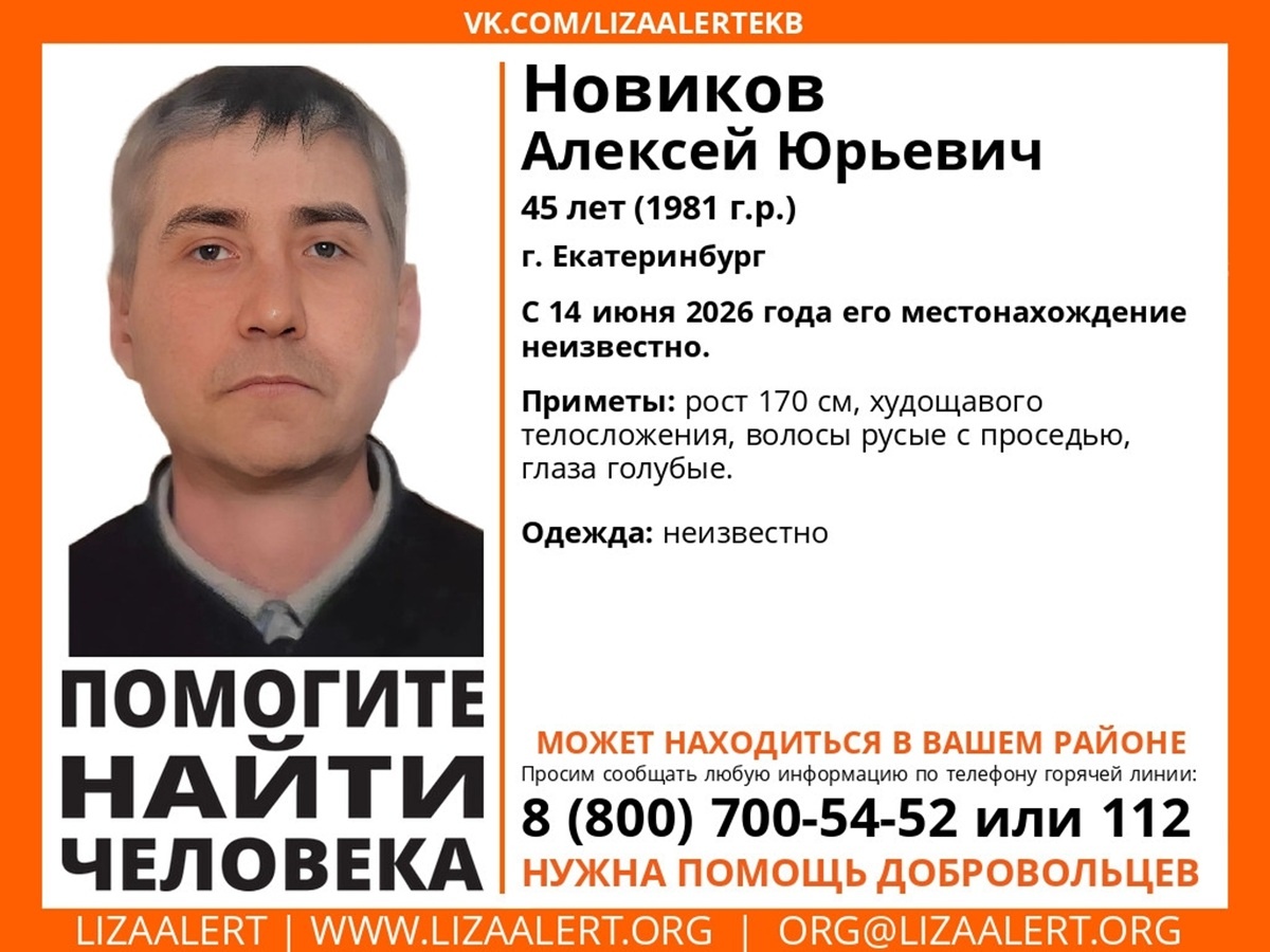 Фото: поисковый отряд «ЛизаАлерт» Свердловской области  📷
