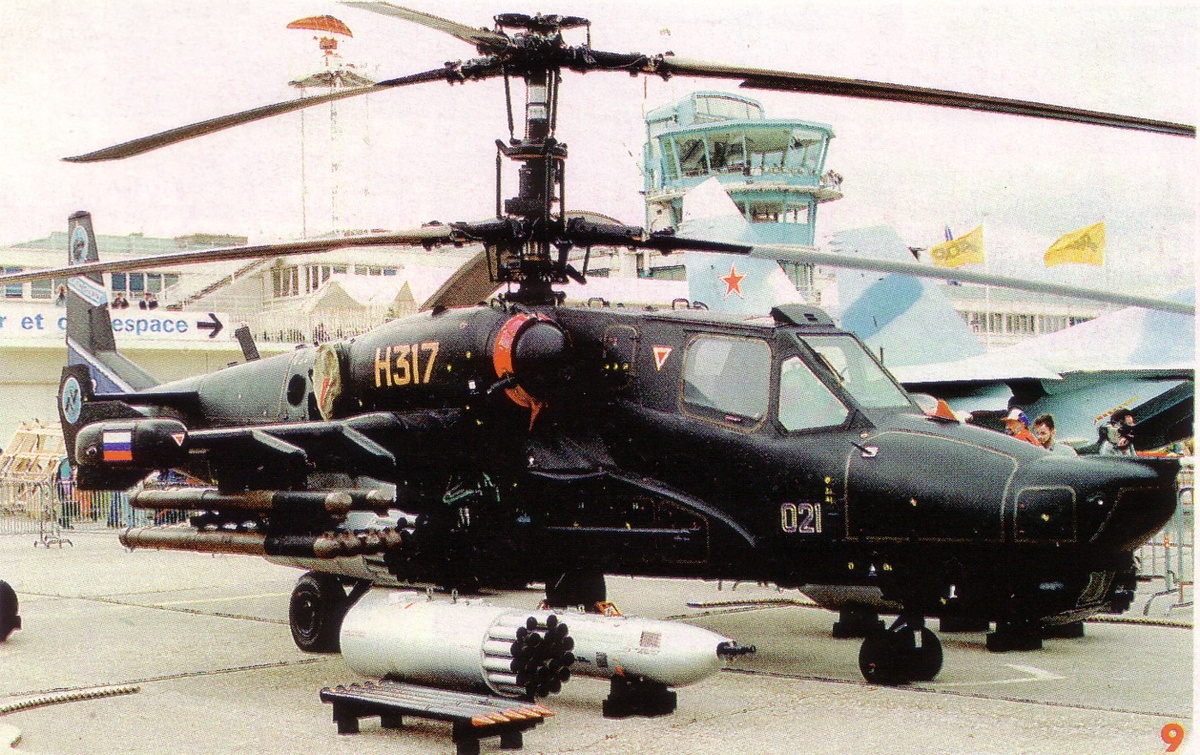    Образцы вооружения вертолета Ка-50Tomasz Szulc. Scan from Nowa Technika Wojskowa/wiki