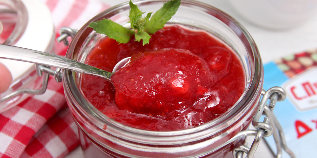 🍓 Быстрый клубничный джем с лёгким апельсиновым ароматом
