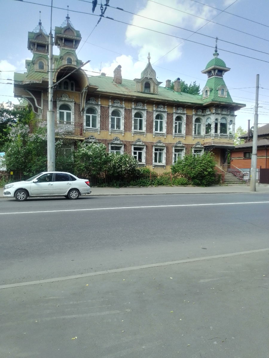 Фото автора. Дом художников в Рыбинске. Архив. 