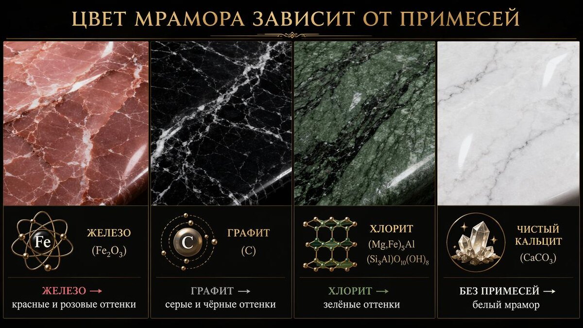 Виды обработки мрамора