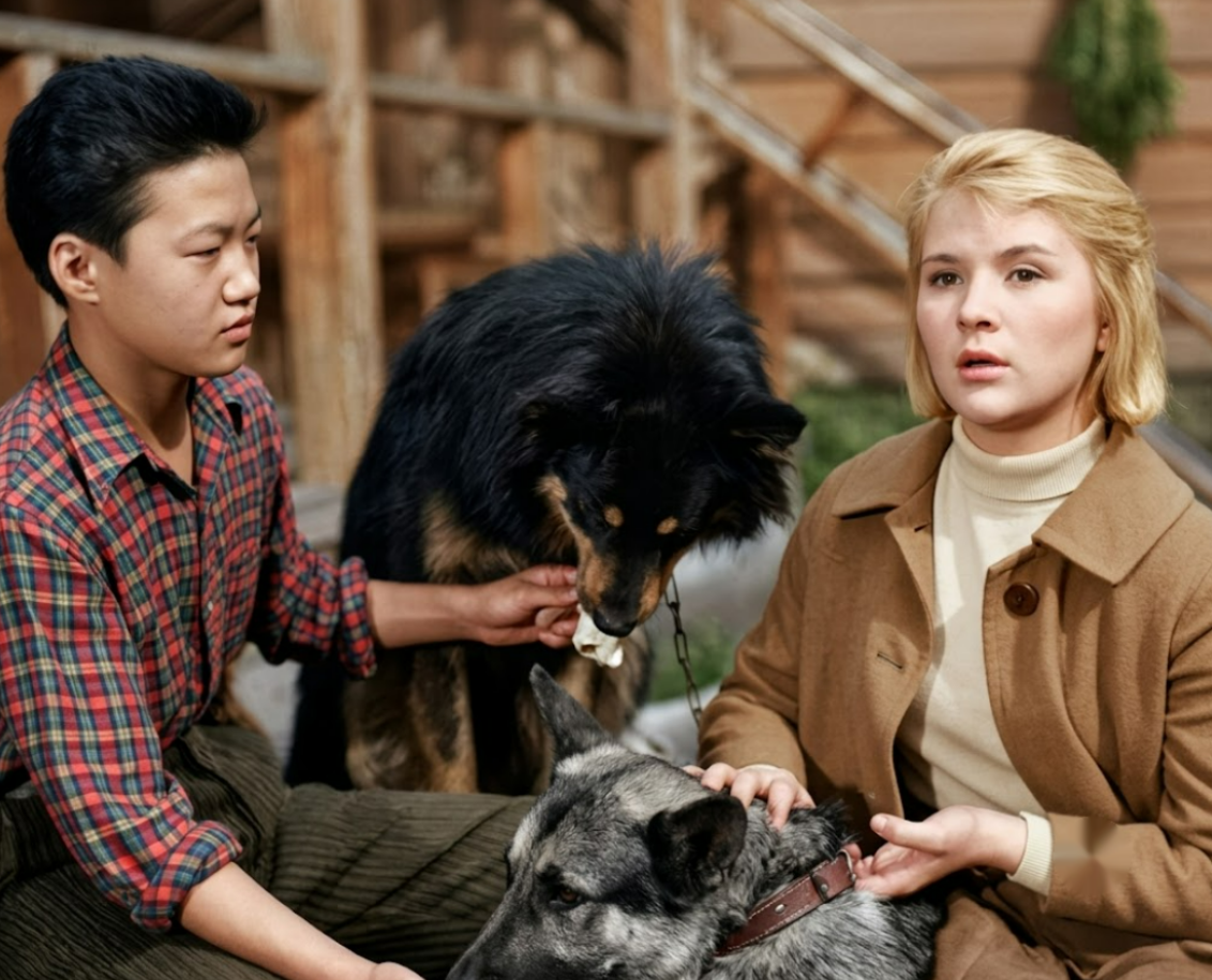 Галина Польских в фильме "Дикая собака динго", 1962 год