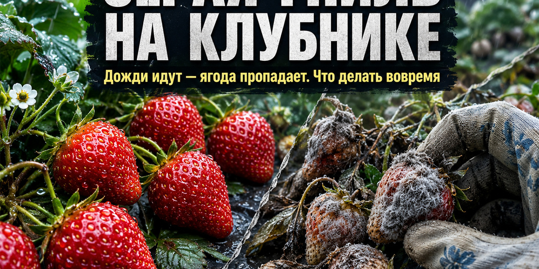 Как распознать серую гниль на клубнике, пока ещё не поздно спасти урожай