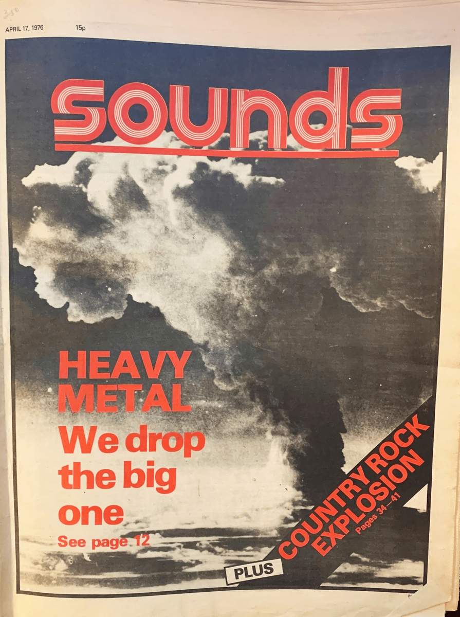 Муз-журнал Sounds 1976 г.