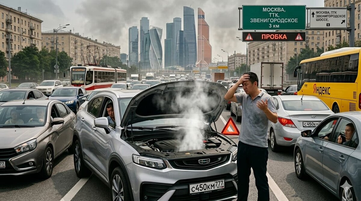 Фото: После перегрева двигателя