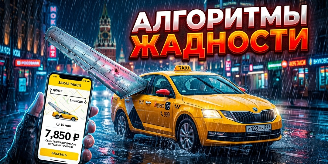 Почему такси в дождь стоит как крыло самолета? Разбираемся, кто на самом деле на нас наживается