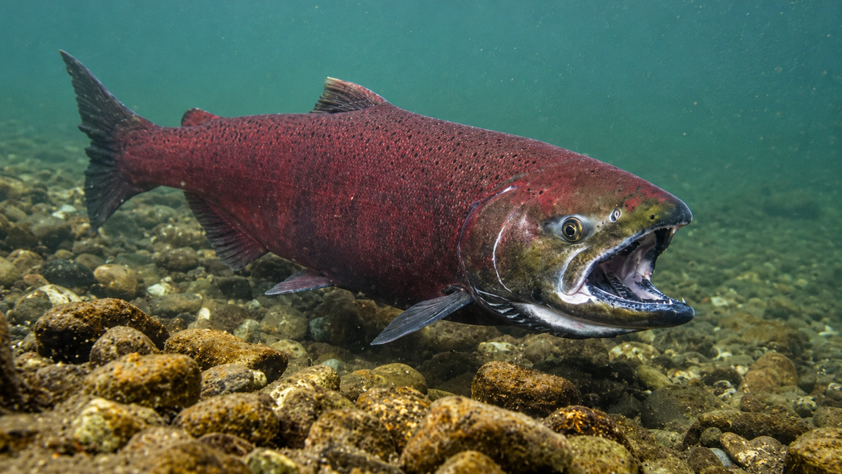 Чавыча (лат. Oncorhynchus tshawytscha) — крупный представитель семейства лососёвых, самый крупный из тихоокеанских лососей
