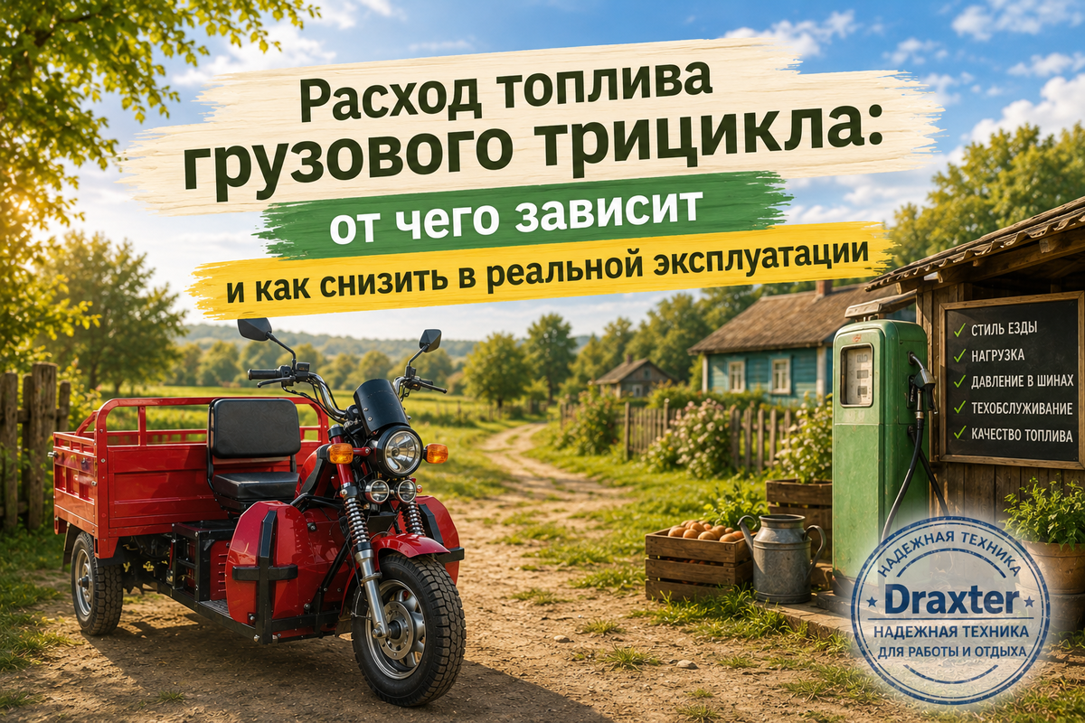 Грузовой трицикл Draxter, Станкопромгрупп